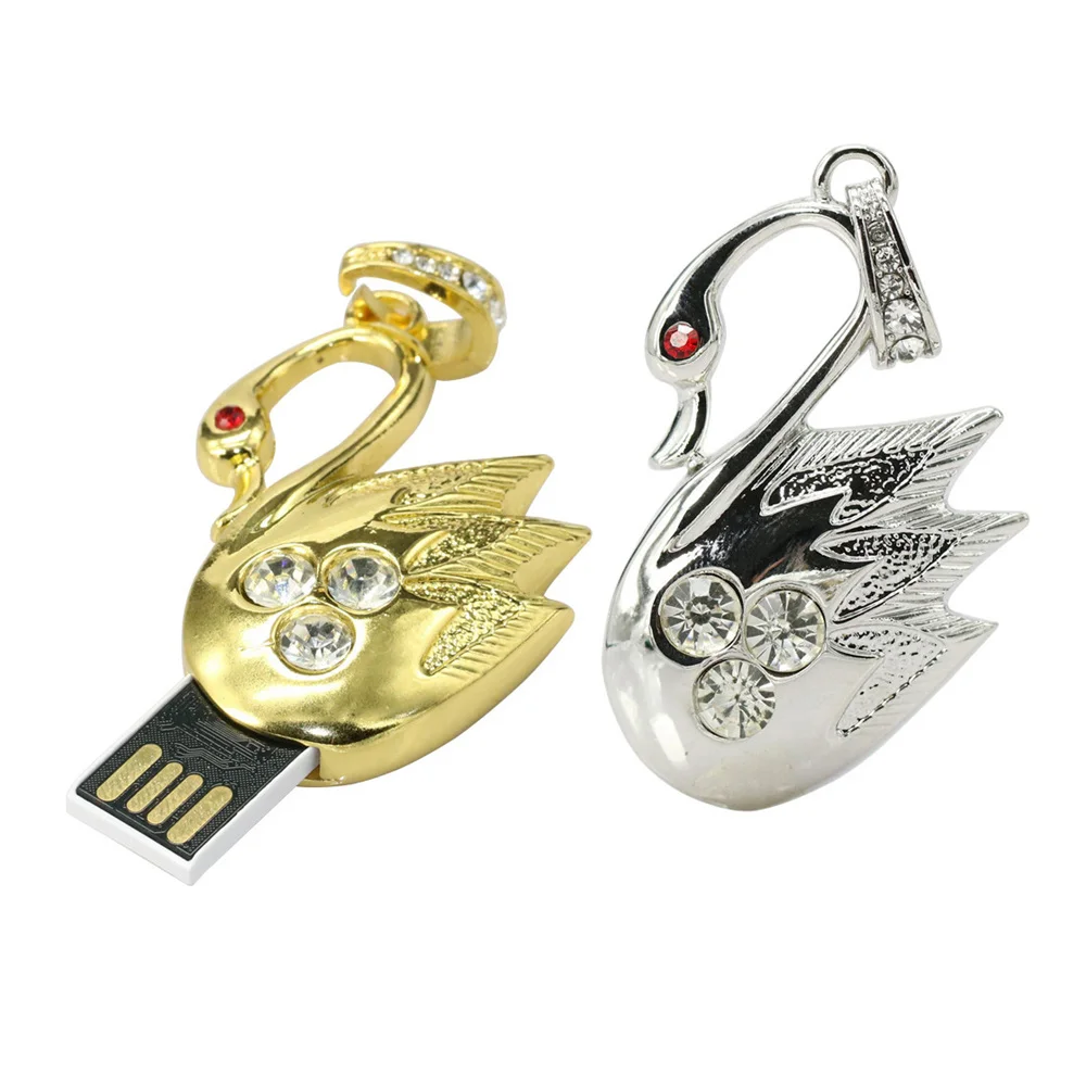 Amthin Лебедь U диска USB2.0 4 г 8 16 32 64 128 USB флэш накопители ручка накопитель диск