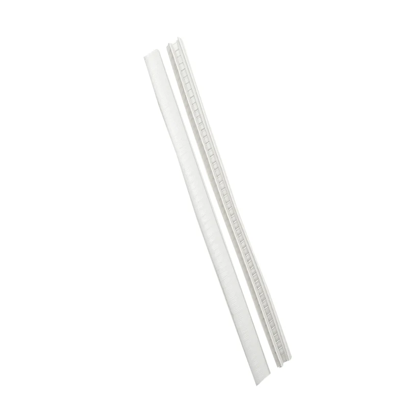 White 2 шт 30 см скейтборд анти-столкновения полосы бампер Bump U форма Rubbe Deck Guards протектор для Лонгборда и двойной рокер полосы - Цвет: White