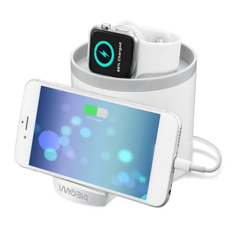 Effelon 3 USB зарядная док-станция для Apple Watch/iphone 6 6s 7 7s Sony Xperia Huawei LG держатель зарядного