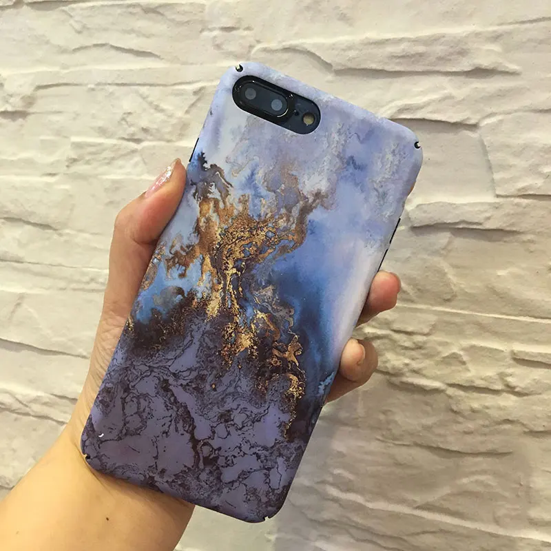 Чехол для телефона Boucho Art Marble чехол iphone 5 5S SE матовый жесткий защитный 7 6 6s Plus синий