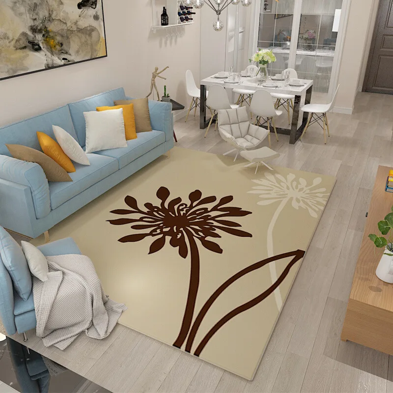 Лист печатных дома большую комната анти скольжения большие ковры для Гостиная