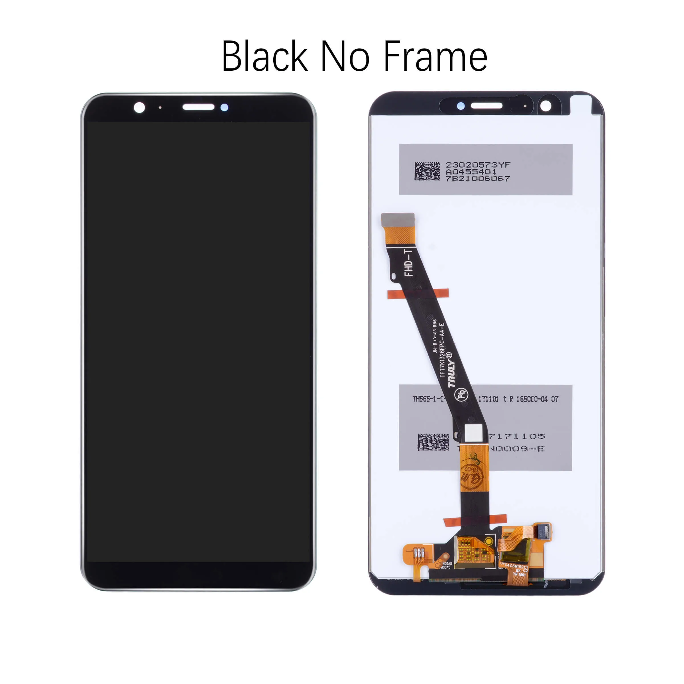 Black Дисплей для HUAWEI P Smart Enjoy 7S FIG LX1 fig-lx3 fig-lx1 LCD в сборе с тачскрином 5.65'' черный белый синий золото - Цвет: Black