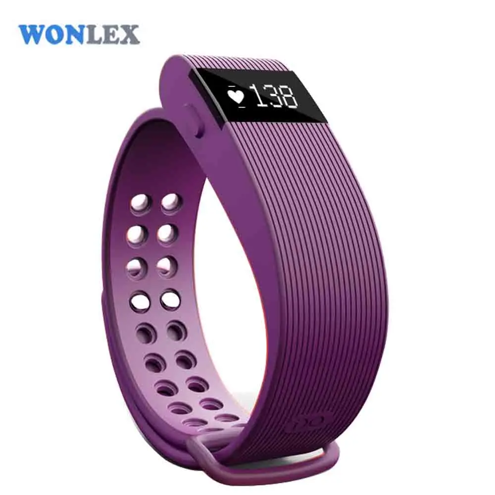 Wonlex wl105 Smart Band Фитнес трекер Bluetooth 4.0 сердечного ритма Мониторы импульса