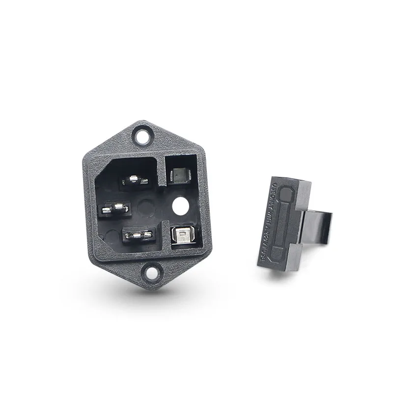 10 шт. розетка переменного тока на А/С предохранителем|Электрические вилки| |