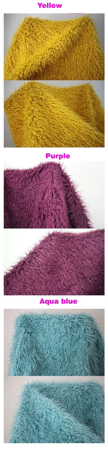 Монгольская курчавая овечка ткань из искусственного меха реквизит для