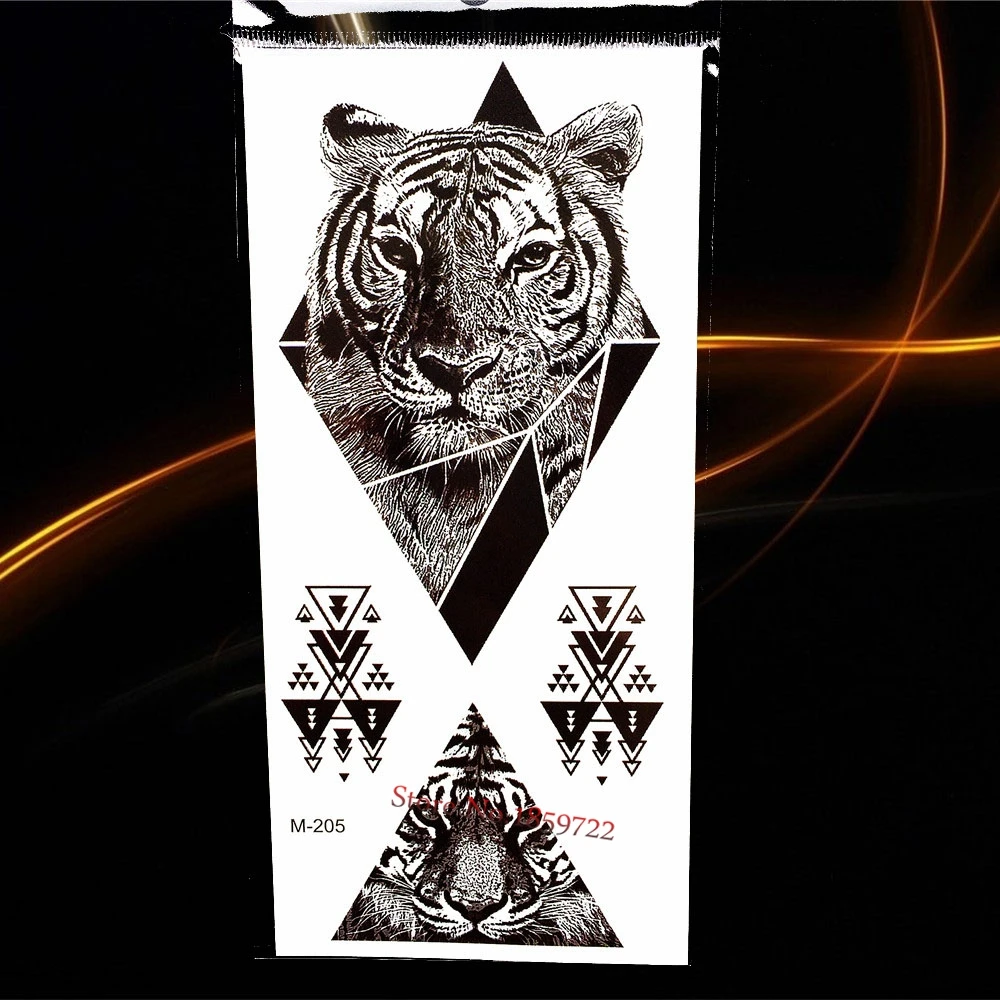 Горячие черные звезды временные татуировки наклейки для мужчин и женщин на руку