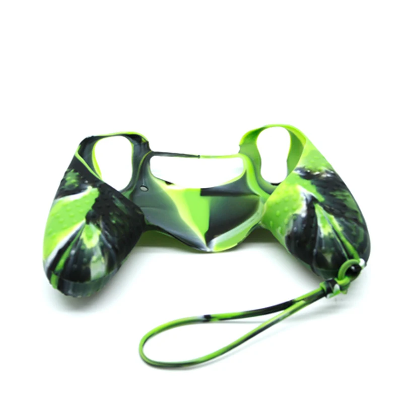 Новый чистый цвет силиконовый защитный чехол для PS4 контроллера от китайского