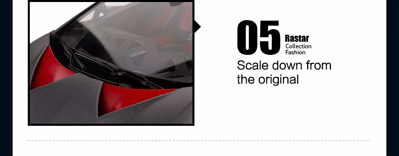 Rastar лицензированный R/C 1:14 Lamborghini Sesto стильная крутая модель автомобиля rc машинки на батарейках для детей 49200