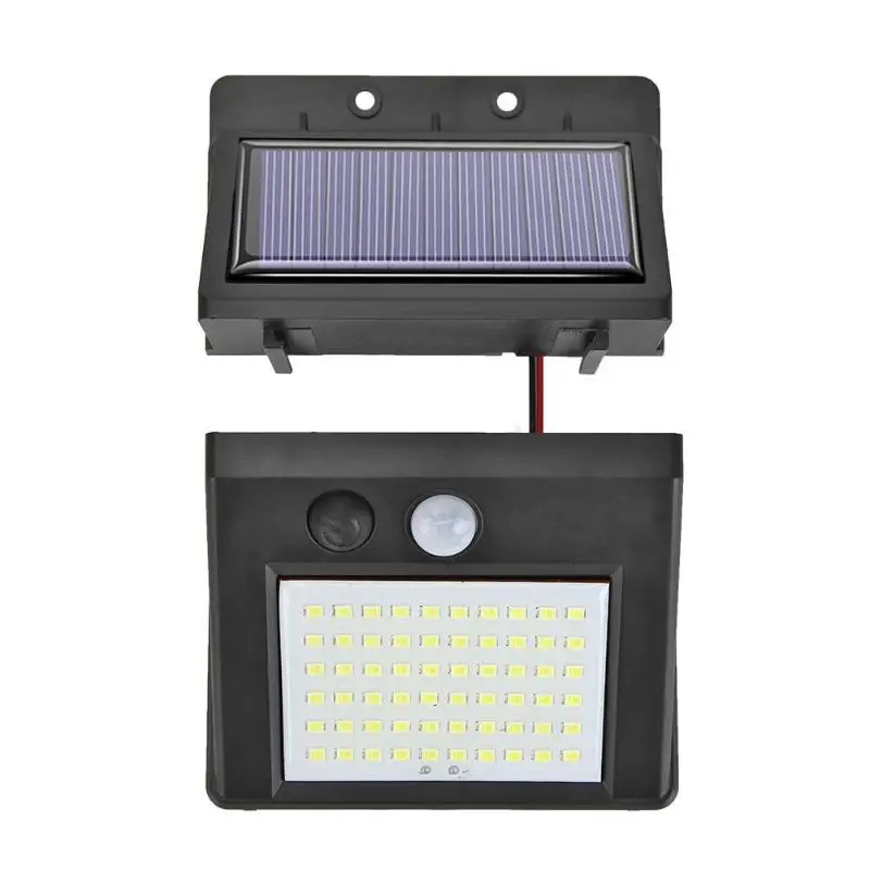 30/60led Солнечная Сплит настенная лампа датчик движения IP65 Водонепроницаемый