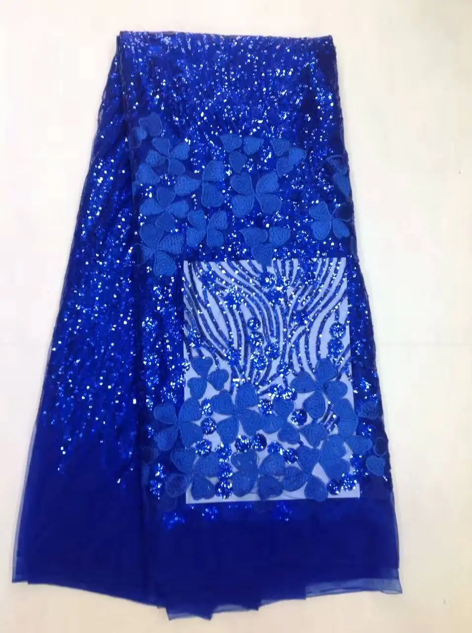 

Embroidered tulle lace fabric french lace with sequins french net lace fabric 2017 latest african sequins tulle fabric JL1058