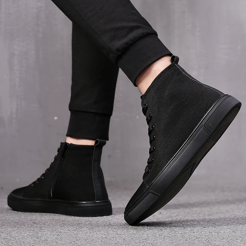 MYCOLEN/Мужская парусиновая обувь сезон весна-осень Лидер продаж модная дышащая с