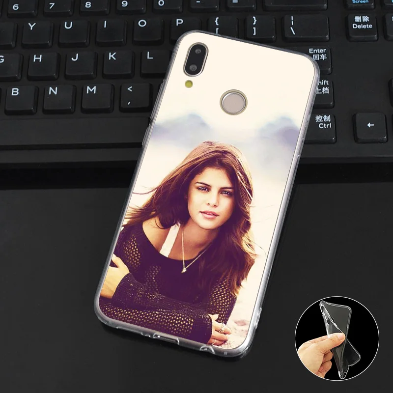 DREAMFOX M287 Selena Gomez Мягкий ТПУ силиконовый чехол для huawei Honor 6A 6C 6X 7C 7X8 Lite Pro |