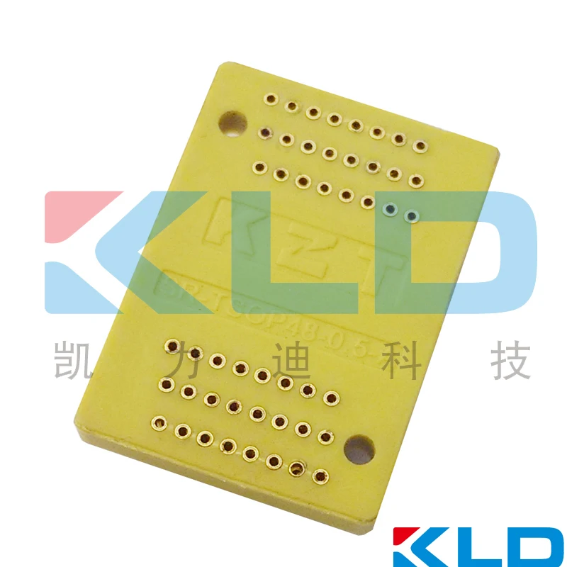 Розетка TSOP48 защита переходник для тестирования вспышки NAND pitch0.5 мм|adapter tsop48|receptacle