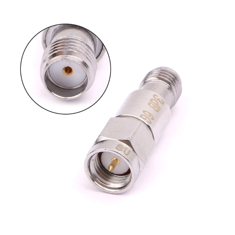 2 Вт SMA DC 6GHz коаксиальные фиксированные аттенюаторы частота 6 ГГц разъемы|Детали и