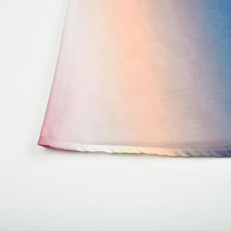 Новое Женское модное платье макси с цветным блоком сексуальное летнее богемное