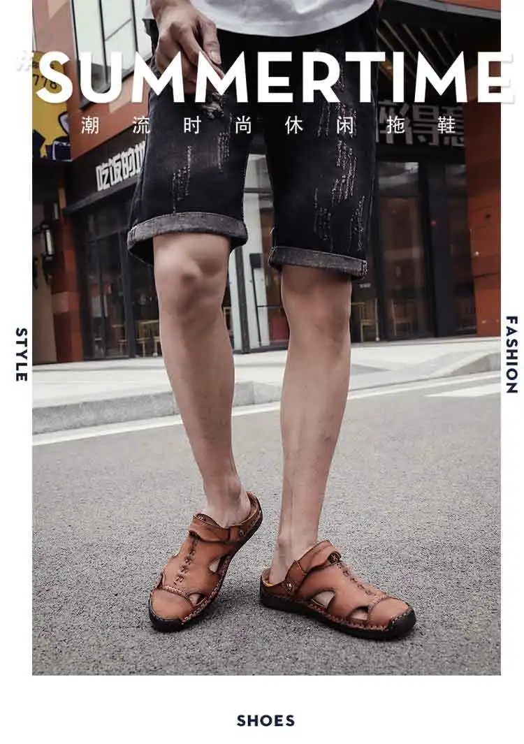 Мужские сандалии из микрофибры; Zapatos; мужские часы; мужские сандалии; Летние противоскользящие мужские туфли; мужские пляжные сандалии; большие размеры 48