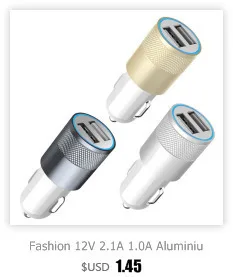 3в1 Автомобильный usb зарядный адаптер 3 порта 1A/2.1A 12-В 24 в автомобильный адаптер портативная розетка прикуриватель сплитер