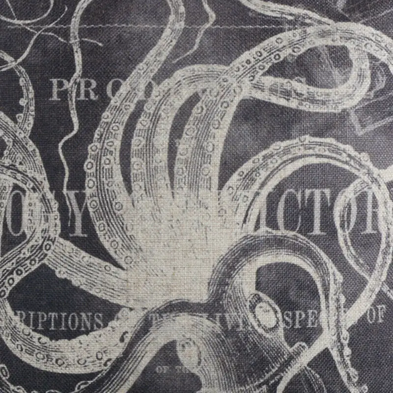 LINKWELL 45x45 см винтажная серая Женская наволочка морской тематики морская из