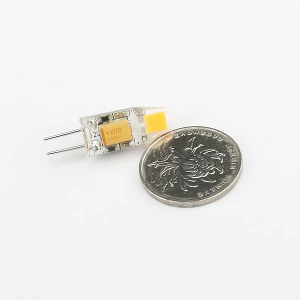 Миниатюрная светодиодная лампочка G4 COB 3 Вт 12 В постоянного тока/12 переменного