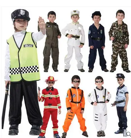 Хит продаж 2016 косплей костюм для Хэллоуина и вечеринки детей пожарный доктор