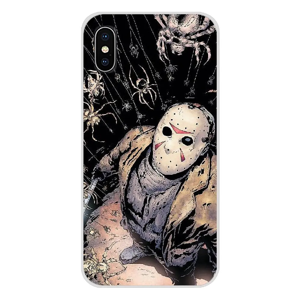 Чехол для мобильного телефона Xiaomi Mi6 A1 5X 6X Redmi Note 5 5A 4X 4A 4 3 Plus Pro pocophone F1 Jason Vorhees Friday the