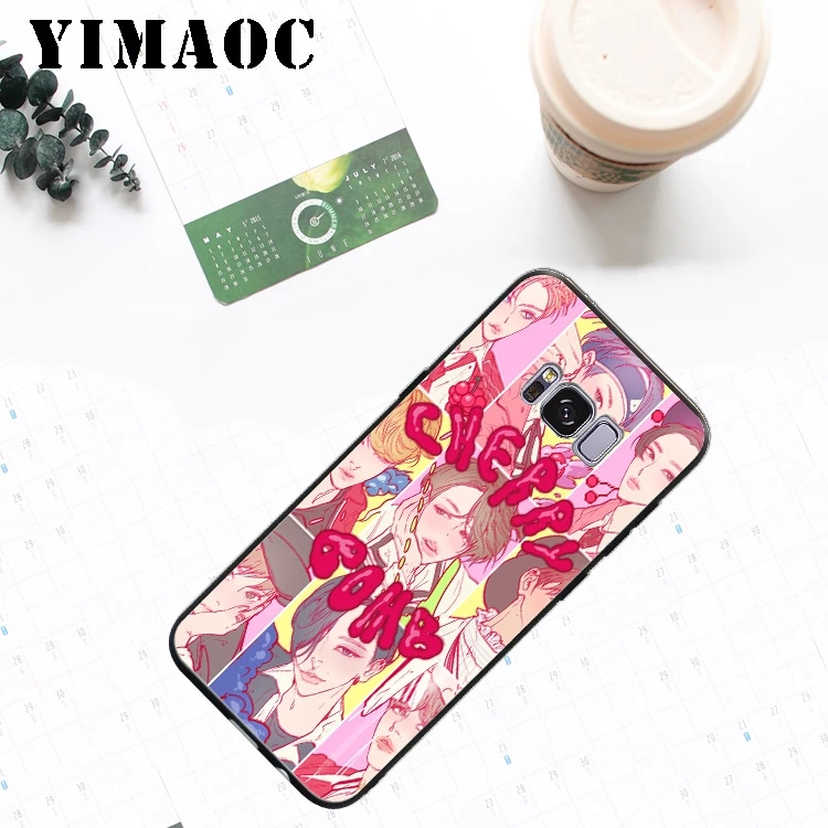 YIMAOC A43 NCT 127 K поп Мягкий силиконовый чехол для Samsung Galaxy A3 A5 A6 плюс 2017 2016 S6 S7 край S8 S9