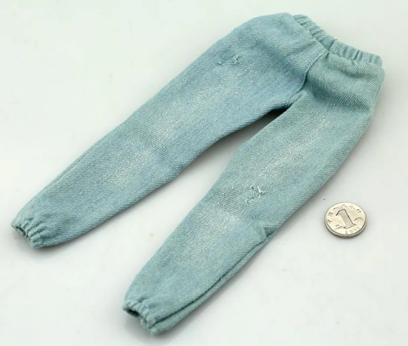 

1/6 Scale Blue Jeans Pants for 12'' Figures Male Bodies