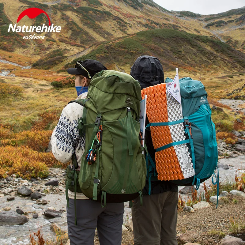 Naturehike Заводской магазин 55Л 65 л Открытый Рюкзак Спорт Путешествия Туризм Кемпинг большой рюкзак профессиональный альпинистский мешок