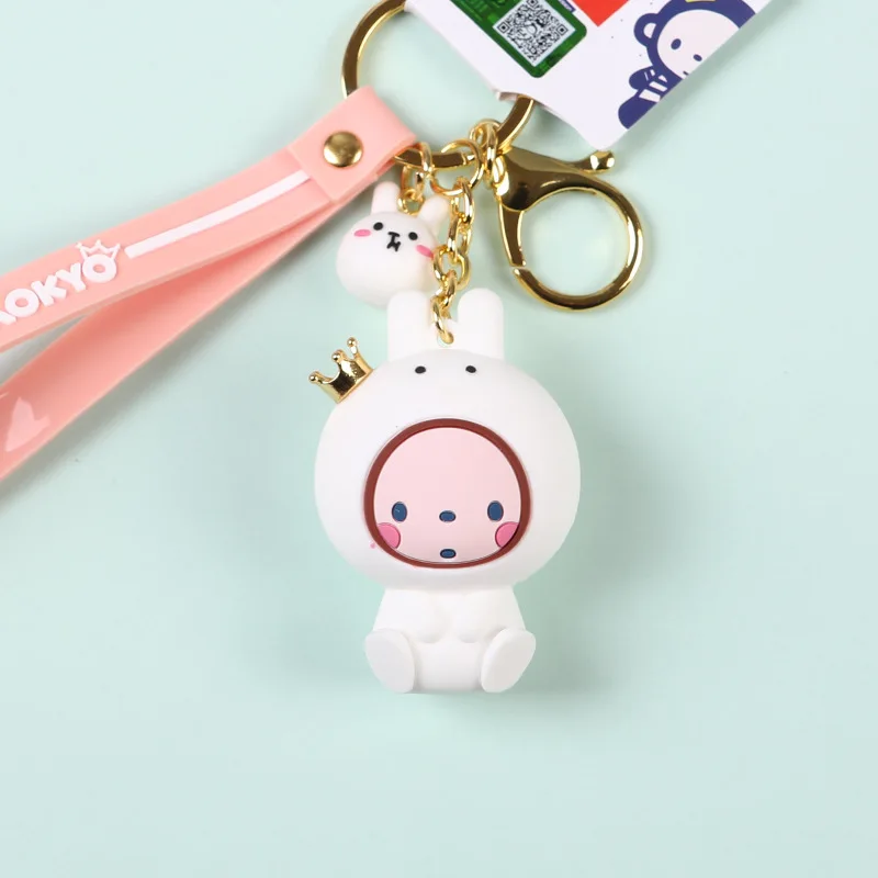 Новый брелок с короной &quotОбезьяна&quot милый кукольный подвеска сумка для девочки