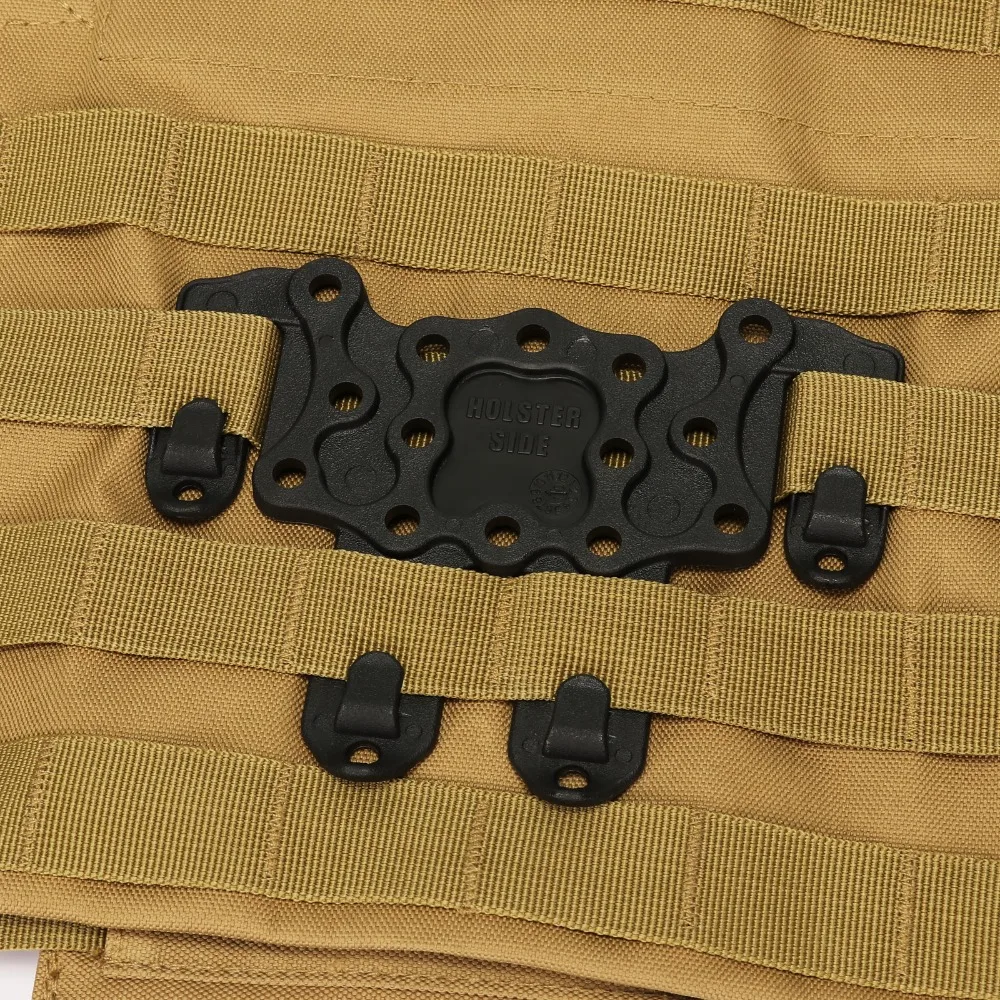 Тактический адаптер кобуры CQC STRIKE Molle аксессуары для охоты M9 Glock 17 1911 USP P226 Sepra жилет