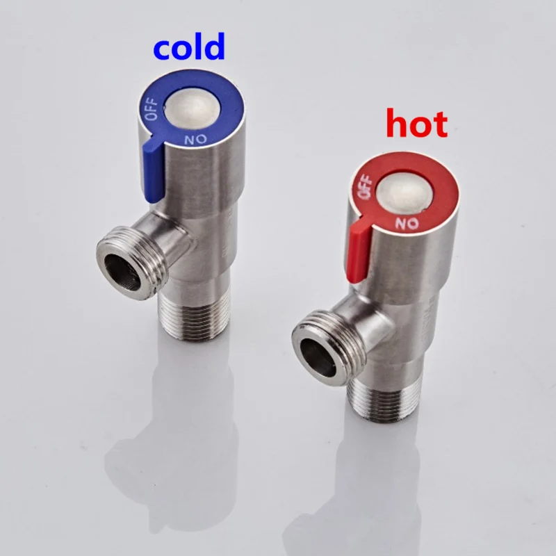 2 шт. угловые клапаны из нержавеющей стали|Впускные клапаны| |