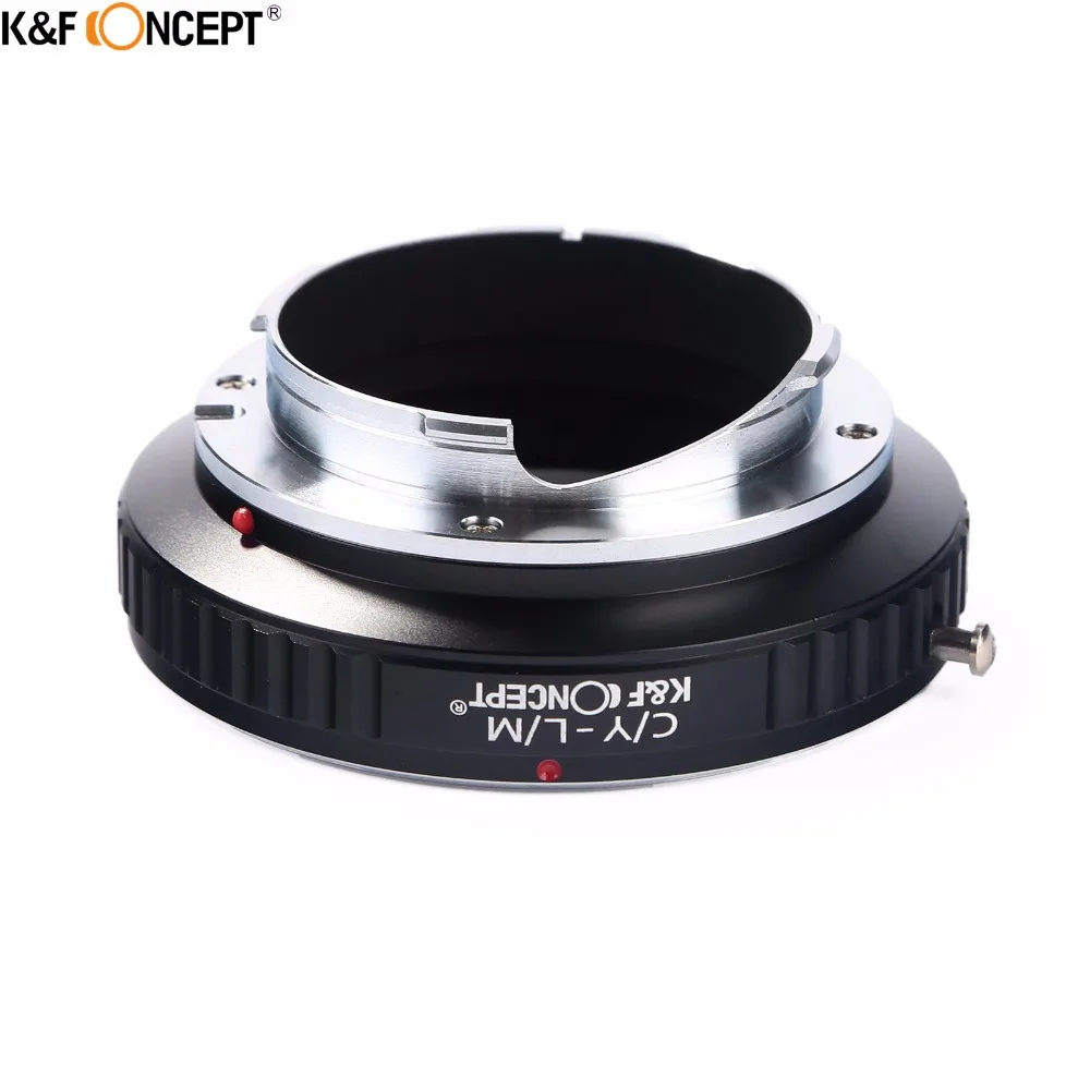 Кольцо адаптер для объектива камеры K & F CONCEPT C/Y L/M крепление Contax Y Leica M корпус