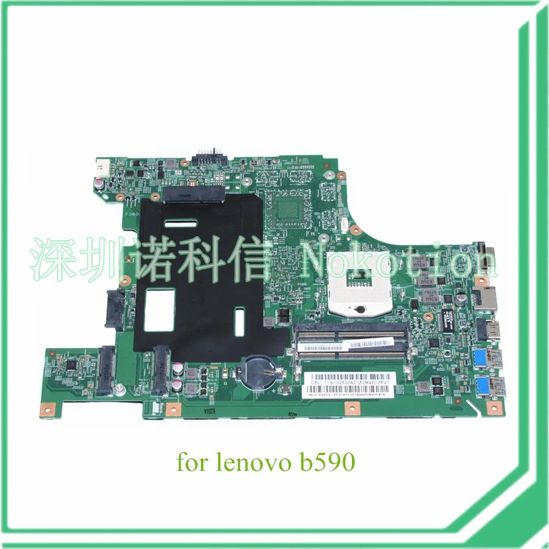

NOKOTION 11S102500421 55.4YA01.001 For lenovo ideapad B590 laptop motherboard HM76 DDR3