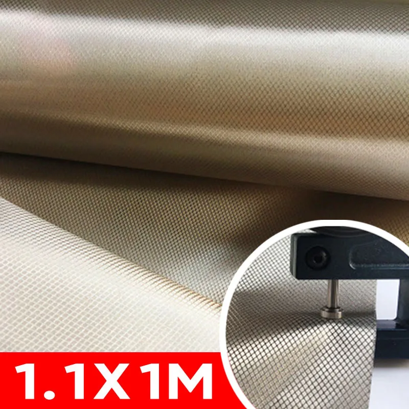 Серебряный магнитный материал инструмент заземления RFID Экранирование волоконно ткань Rayproof накладки сигналы 1,1*1 м полезные