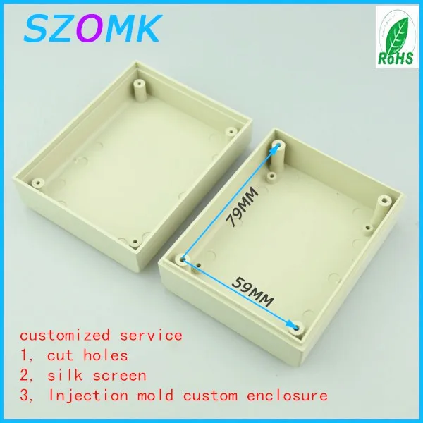 1 шт. топ продаж пластиковая коробка для проекта электроники 94*75*44 мм Корпус