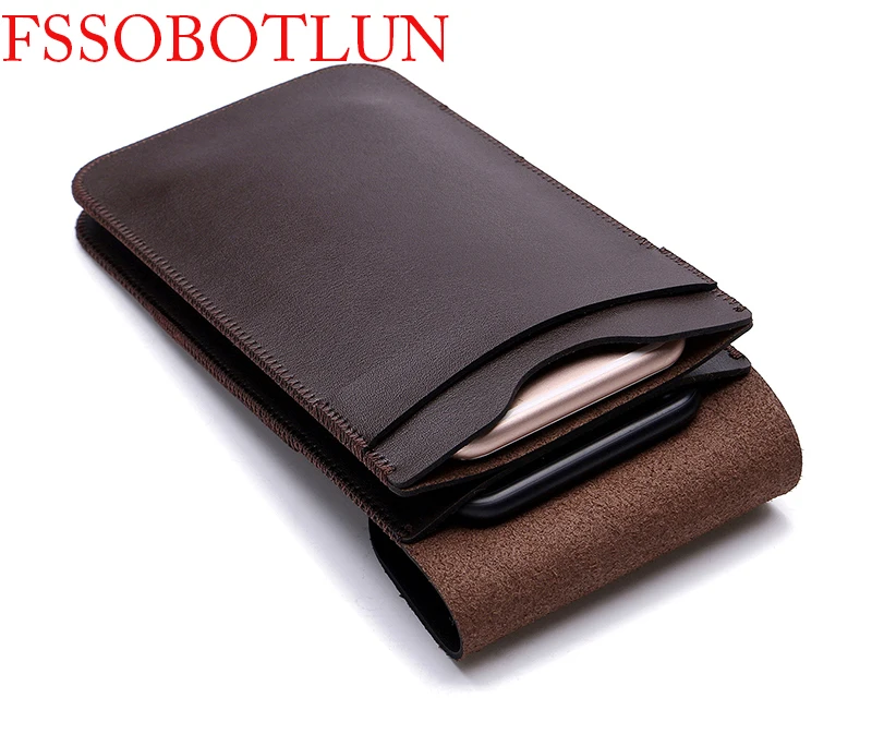 Роскошная двойная поясная сумка из микрофибры и кожи для Sony Xperia XA1 Ultra/ XA Ultra/C5|c5