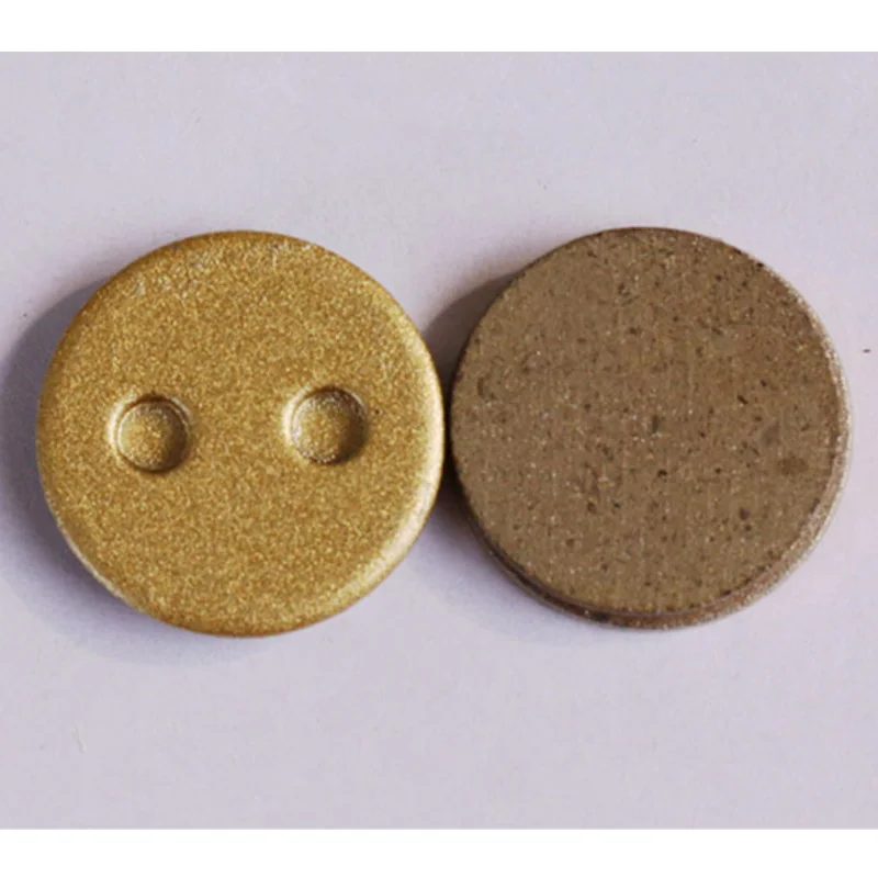 Metallic pads Сиденье дискового тормоза для XIAOMI MIJIA M365 MI скутер Тормозная База Зажим диск 110 мм задние колеса фрикционные пластины оригинальные тормозные дисковые колодки - Цвет: Metallic pads