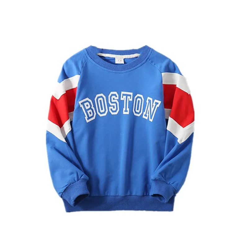 От 2 до 10 лет одежда для детей Корейская длинная футболка малышей спортивные