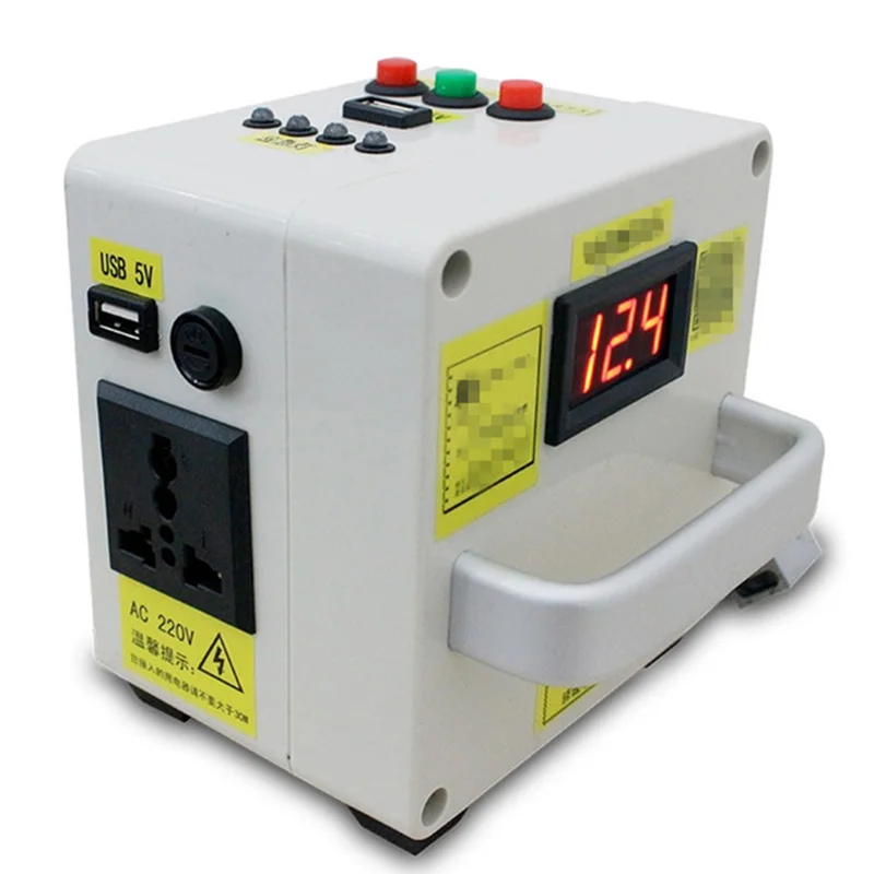 220 В Малый ручной генератор портативный источник питания аварийное зарядное