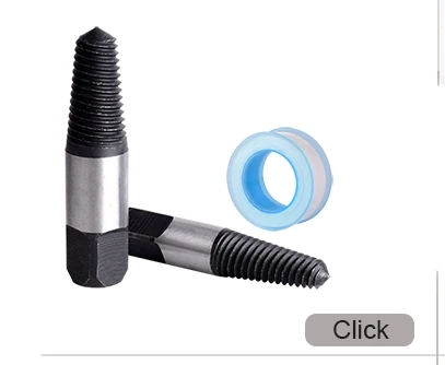 M4-M24 Broken Tap Extractor Guide Set Easy Out Broken Wire Screw Remover Tools Screw Extractor Wrench Set Drill Bit