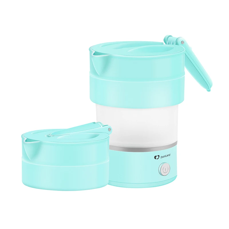 Складной дорожный мини чайник маленький портативный Электрический