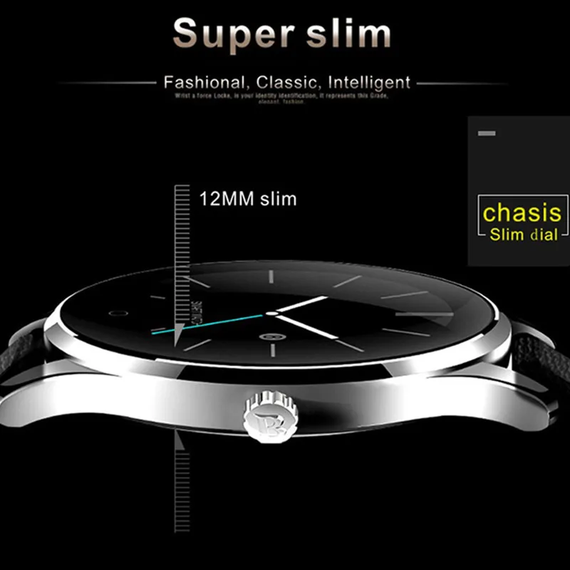 Smart Watch Android IOS fully compatible sports and health Sleeping Bluetooth round Screen Business Waterproof Smartwatch | Электроника