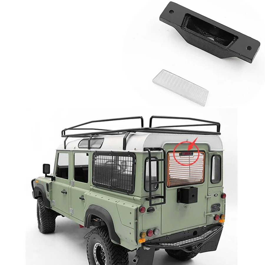 

1/10 RC Гусеничный автомобиль задний стоп светильник (без светодиода) подходит для 1:10 масштаб 4WD D90 D110 пульт дистанционного управления игрушки ...