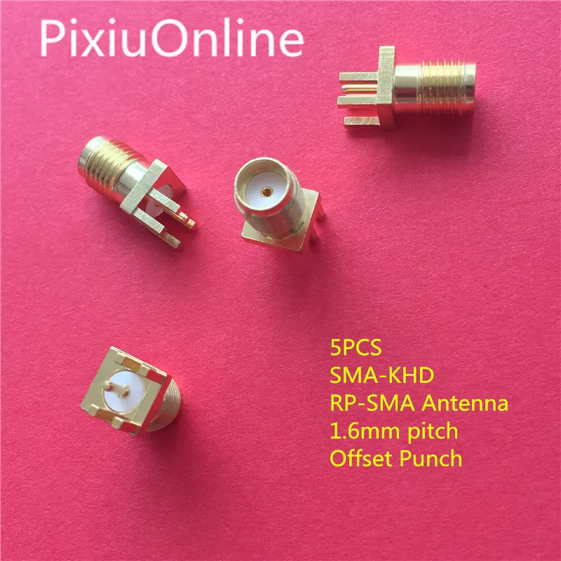 5 шт. внутренняя игольчатая антенна YT2012 SMA RF с резьбой игла шаг 1 6 мм офсетный