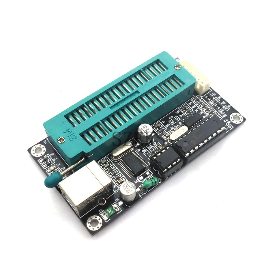 Черный ПИК K150 ICSP программист USB автоматическое программирование разработка микроконтроллера+ USB ICSP кабель
