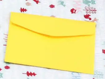 Coloffice 10 шт./компл. Карамельный цвет милый конверт банк членский билет сумка для хранения пустой маленький Подарочный конверт школьные канцелярские принадлежности - Цвет: Цвет: желтый