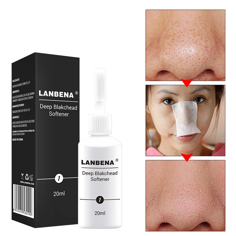 LANBENA Deep BlackHead смягчитель T-зоновый уход очиститель угрей жидкость акне усадка поры