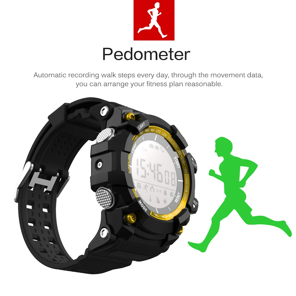 D watch01A спортивные мужские наручные часы умные беспроводные Смарт для звонков SMS