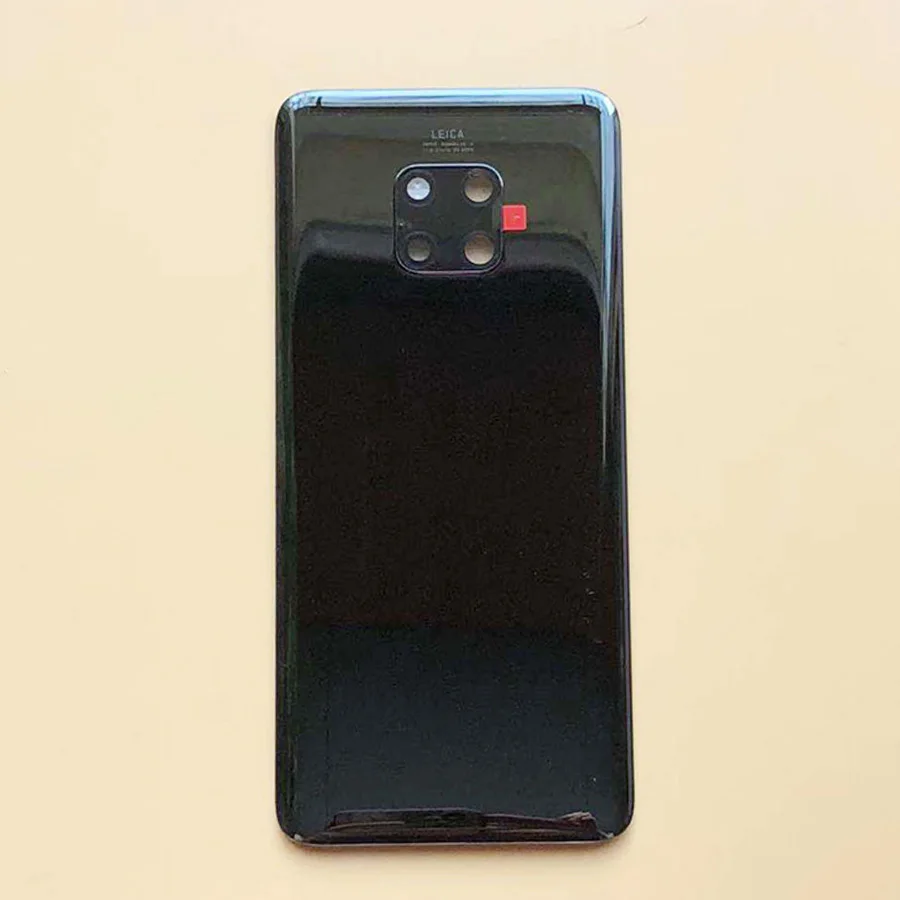 6,3" стекло для HUAWEI mate 20 pro для очистки ногтей задняя дверь чехол на заднюю крышку чехол+ липкая наклейка