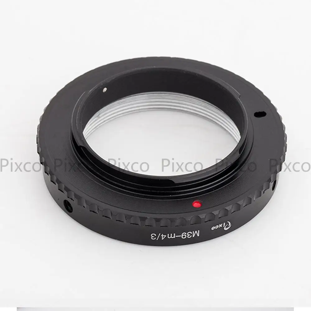 Адаптер объектива Pixco L/M39-M4/3 для объектива Leica M39 подходит для камеры Micro Four Thirds 4/3